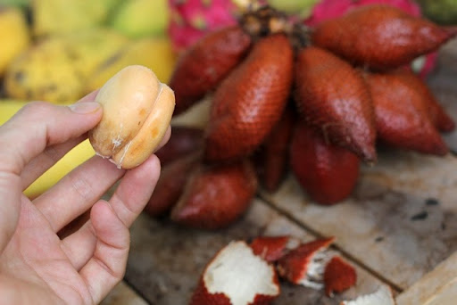 Quả da rắn (Salak) hay được gọi là quả Mây Thái