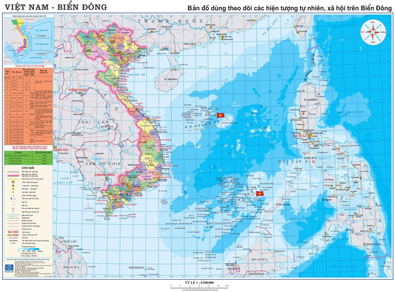 Bản đồ Việt Nam và bản đồ hành chính mới nhất của 63 tỉnh thành